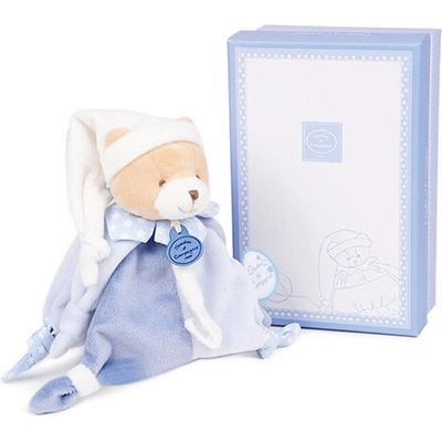Doudou et Compagnie Paris Doudou Plyšová hračka s držiakom na cumlík 17 cm