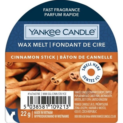 Yankee Candle Cinnamon Stick Wax vonný vosk 22 g