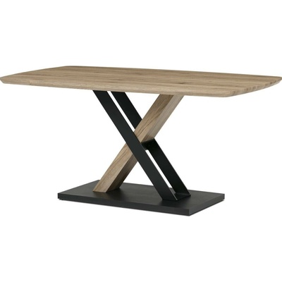 Autronic Twist HT-W1570 SRE Jídelní stůl 165 x 90 cm dub San Remo
