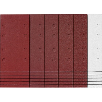 Parkside 36 ks brusných papírů pro brusku 93 x 185 mm