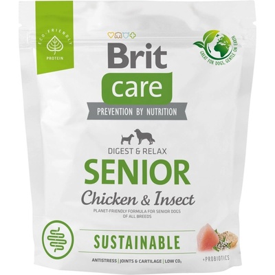 Brit Care Sustainable Senior Chicken & Insect 1 kg