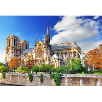 BlueBird Pařížská katedrála Notre-Dame 1000 dílků