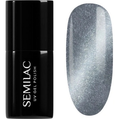 Semilac magnetický gél lak 465 Luxury Chillout Strieborná 7 ml