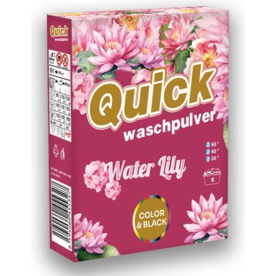 Quick Prací prášek Color & black Water Lily 450 g