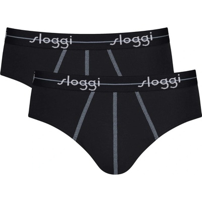 Sloggi Men slipy START MIDI C2P BOX 0004 Black – Hledejceny.cz