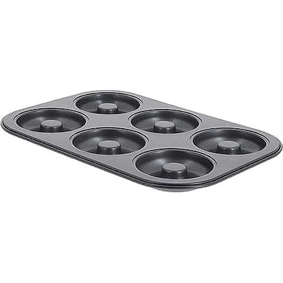 de Buyer Pečení 4712.06 forma na mini donuty/savariny 6 ks materiál ze železa nepřilnavý povrch 31,5x21,5x2,2cm 8cm
