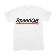 SPEEDQB UNDERSCORE krátký rukáv tričko bílá