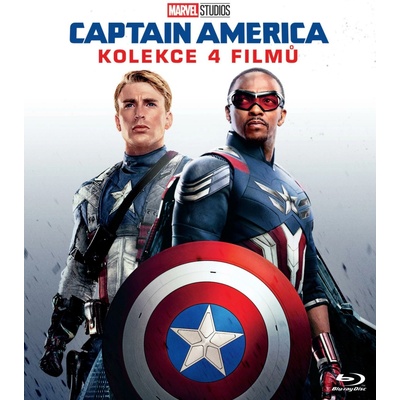 Captain America 1-4 kolekcia BD