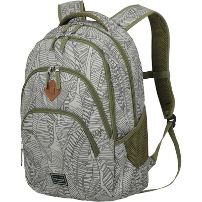 Travelite Basics Backpack Print Grey 22 l