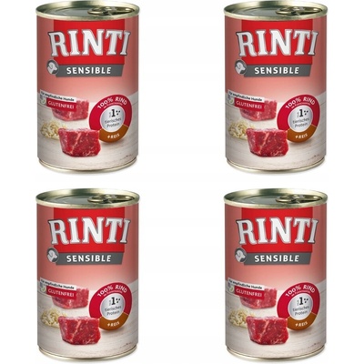 Rinti Sensible Adult Hovězí a rýže 4 x 400 g – Hledejceny.cz