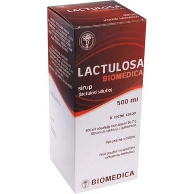 LACTULOSA BIOMEDICA POR 667MG/ML SIR 500ML – Hledejceny.cz