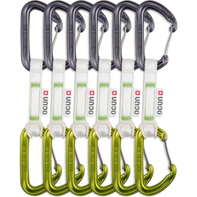 Ocún HAWK QD WIRE BIO-DYN-RING 15 mm 10 cm 6-pack