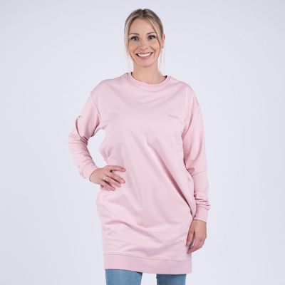 Moniel kojící mikina dlouhá Basic Powder Pink – Hledejceny.cz