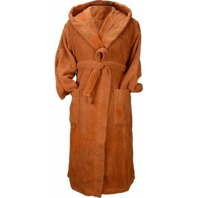 A&R župan s kapucí z turecké bavlny terracotta – Hledejceny.cz