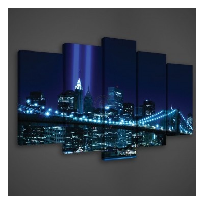 Obraz na plátne viacdielny - OB3476 - New York 100cm x 60cm - S17