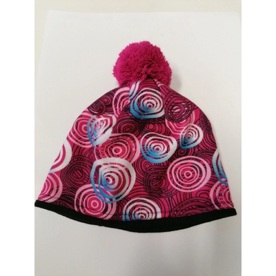 RDX zimní pletená čepice Merino 3461 růžová