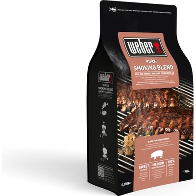 Weber 17664 Dřevěné udící lupínky na vepřové maso 700g
