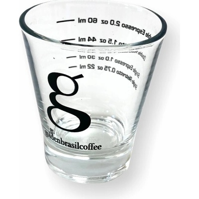 Golden Coffee Golden Brasil pohár sklo 60 ml