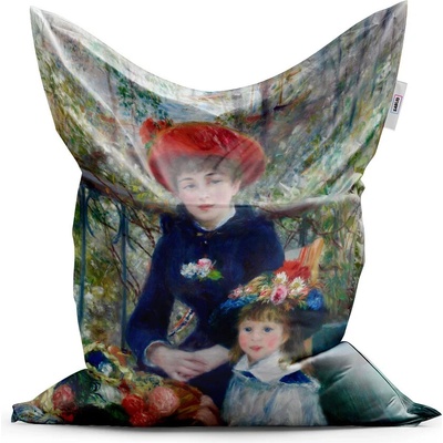 Sablio Sedací vak Dvě sestry Pierre-Auguste Renoir 150x100 cm