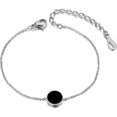 Victoria Filippi Stainless Steel ocelový Dalia Black chirurgická ocel NRB19022-3/25 stříbrná