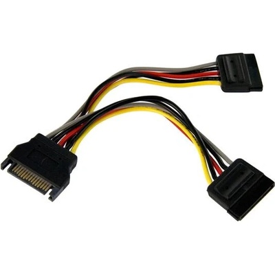 StarTech 6in SATA Power Y Splitter Cable Adapter PYO2SATA