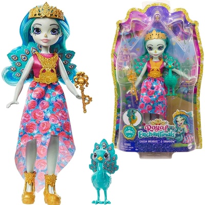 Mattel Enchantimals Panenky kolekce Royal Queen Paradise a Rainbow