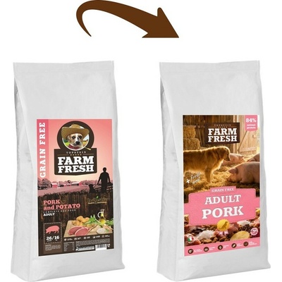 Topstein Farm Fresh Pork and Potato 15 kg