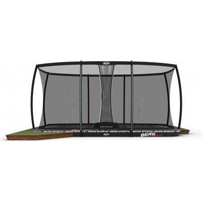 BERG Ultim Pro Bouncer FlatGround 500 cm + ochranná sieť Deluxe
