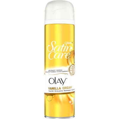 Gillette Satin Care Oley Vanilla Dream gel na holení 200 ml – Hledejceny.cz