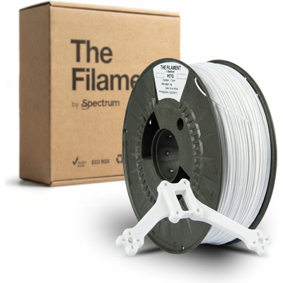 Spectrum TF-24016, PETG, 1.75mm, SNOW WHITE, 1kg