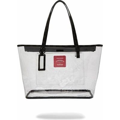 Sprayground Taška Drip Check Fully Clear Tote