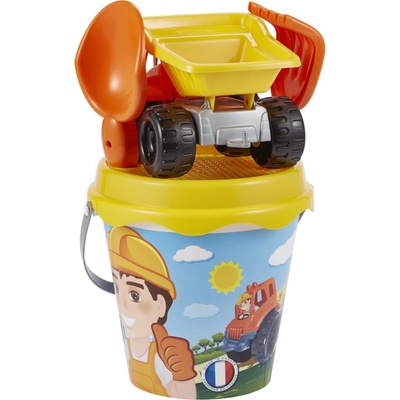 Écoiffier 736 kbelík set Bořek stavitel s autíčkem