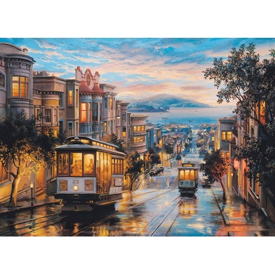 Eurographics Eugene Lushpin San Francisco Cable Car Heaven 1000 dielov