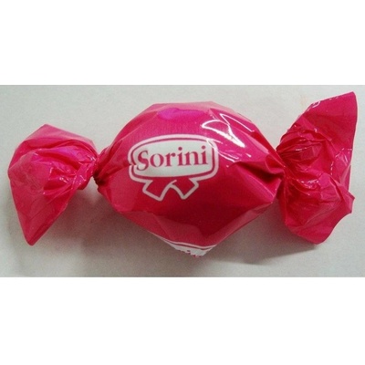 Sorini fuchsia čokoládový mléčný bonbón s oříškovou náplní 1 kg