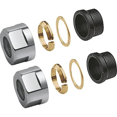 Svěrné šroubení 1/2" pro Měď 15mm, chrom CP6115