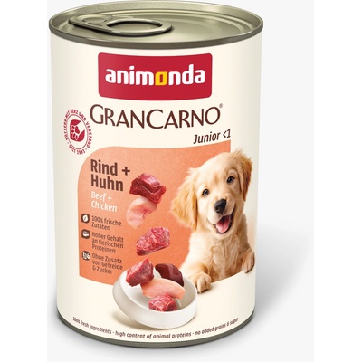 Animonda GranCarno Junior hovězí & Chicken 400 g