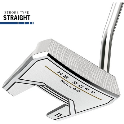 Cleveland HB Soft Milled 11 Single Bend putter RH 35 graphite – Hledejceny.cz