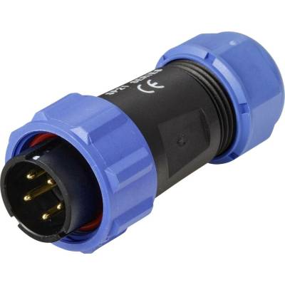 Weipu SP2110 / P 5C II priemyselný kruhový konektor, 1 ks