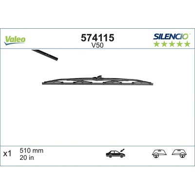 VALEO Stieracia lišta 574115