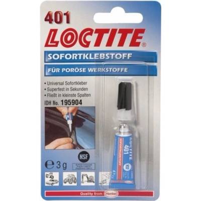 Loctite 401 vteřinové lepidlo 3 g 12 ks – Hledejceny.cz