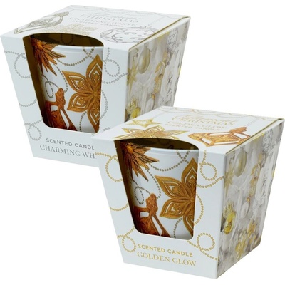 Bartek Candles Glamour Christmas - Golden Glow 115 g