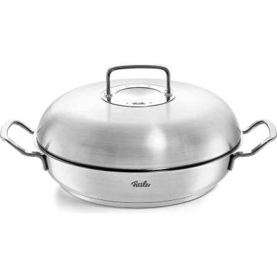 Servírovací pánev ORIGINAL PROFI 28 cm, s poklicí, nerezová, Fissler