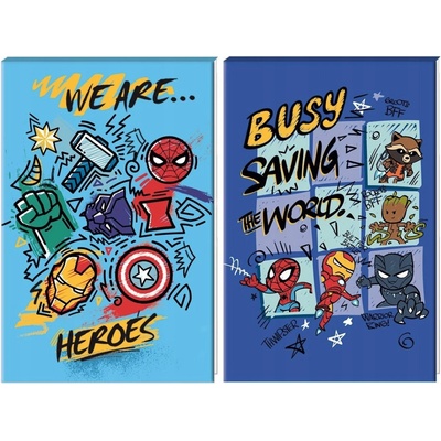 Beniamin Zošit A7 Avengers viacfarebný