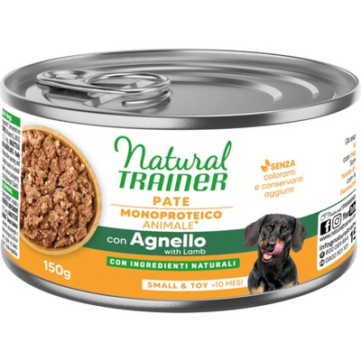 Natural Trainer Pate Monoproteico Small & Toy Adult králičie 6 x 150 g