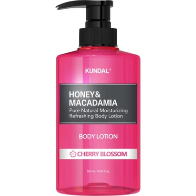 KUNDAL Vyživujúce telové mlieko Honey & Macadamia Cherry Blossom (Body Lotion) 500 ml