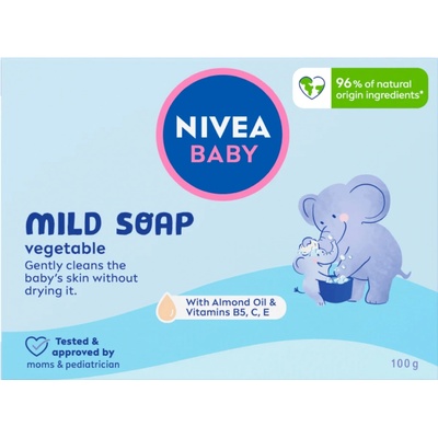 Nivea Baby jemné mýdlo 100 g Mild – Hledejceny.cz
