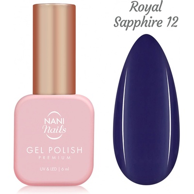 NANI gel lak Premium 6 ml Royal Sapphire