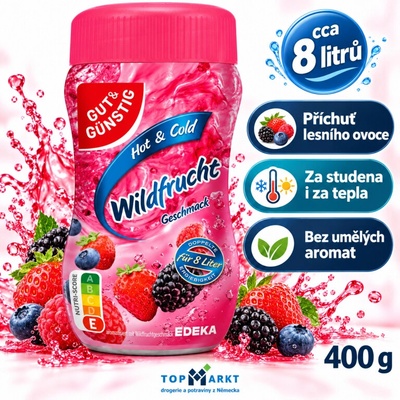 G&G Instantní čajový nápoj Lesní ovoce 400 g