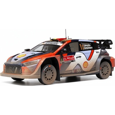Hyundai i20 N Rally11 Neuville/Wydaeghe Rally Portugal 2025 Ixo Models 1:18