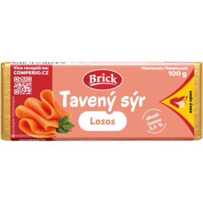 Brick tavený sýr lososový 100 g